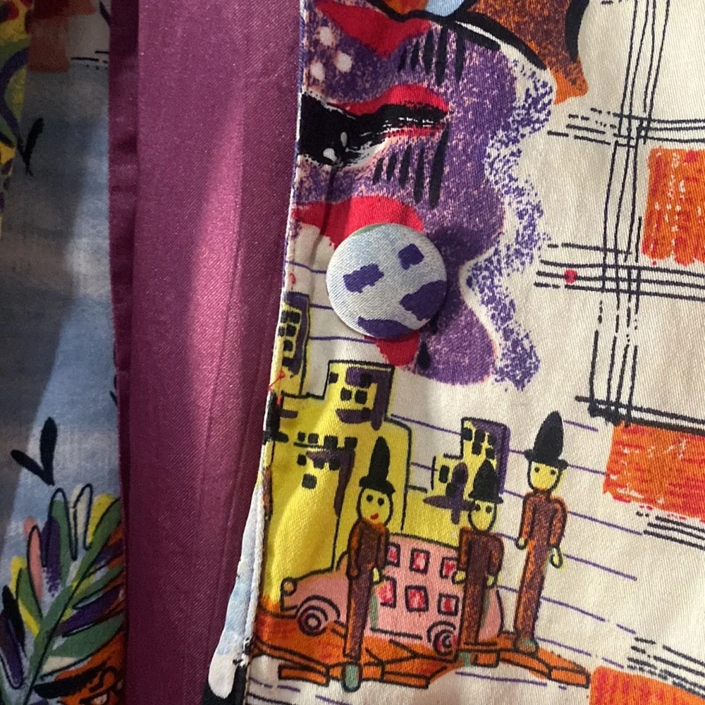 Multi Print Blazer - Picture 5 of 6
